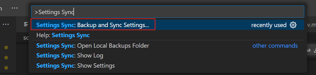 vscode_settings_sync